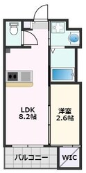 リアコート上新庄の物件間取画像